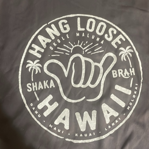 HA Athletics Hang Loose Hawaii Sun Protective Shirt- Men’s XLarge - Picture 3 of 5